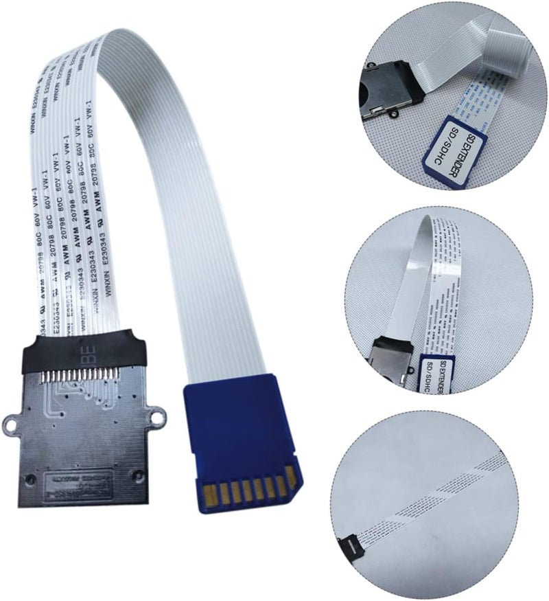 كابل تمديد قارئ بطاقة الذاكرة Uonlytech متوافق مع أجهزة التلفزيون والسيارات ونظام GPS - Image 5