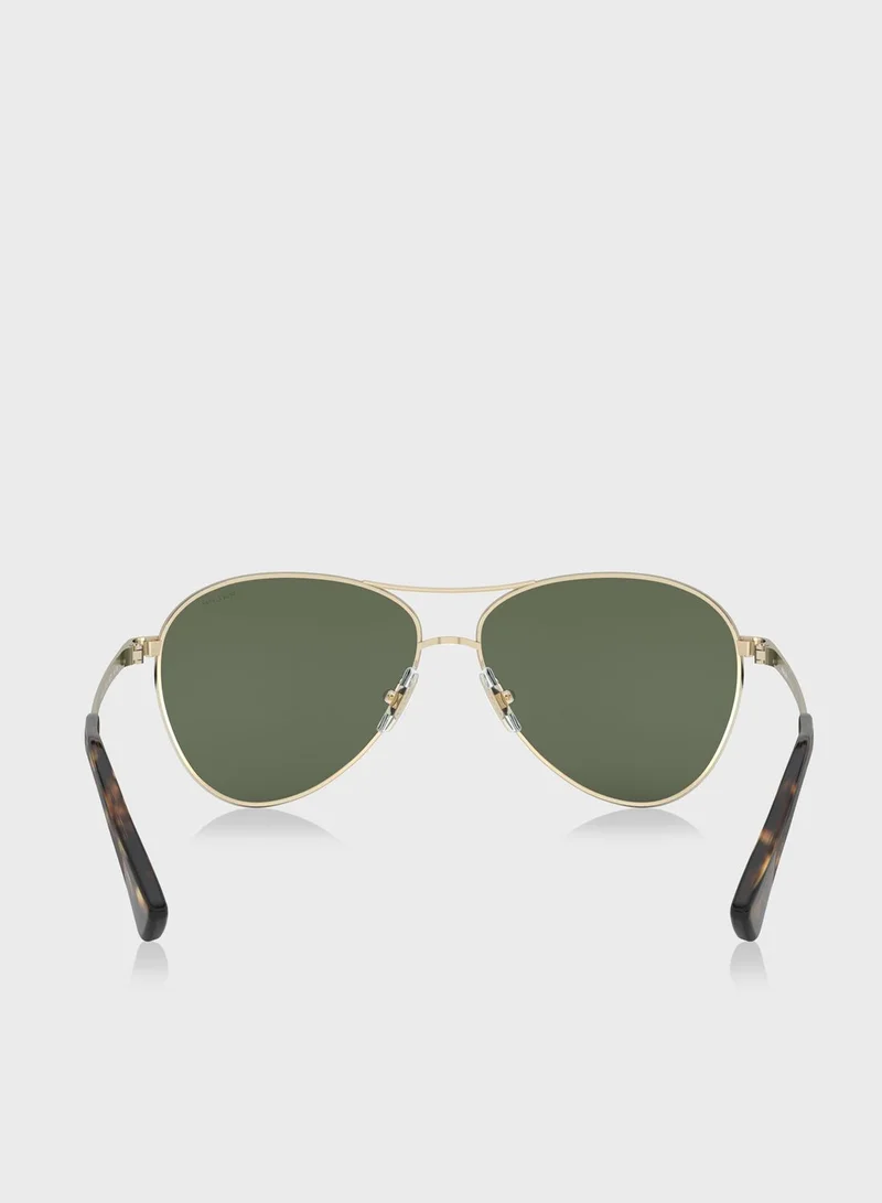 POLO RALPH LAUREN 0RA4130 Aviator Sunglasses