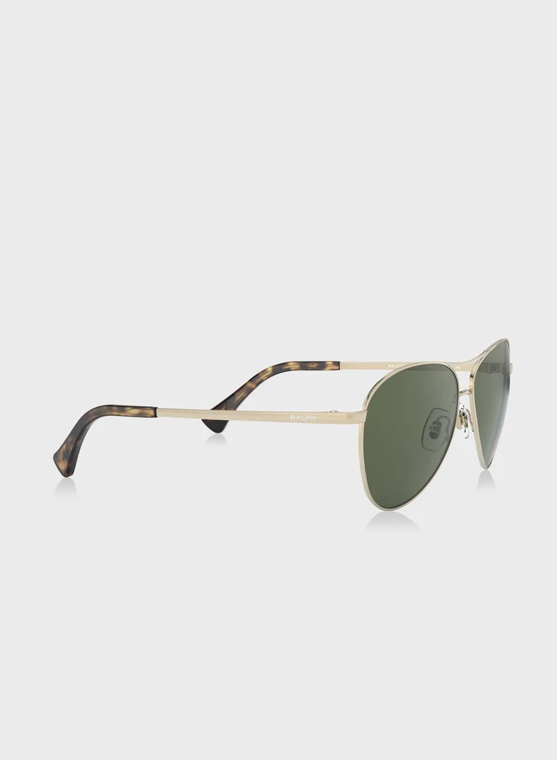 POLO RALPH LAUREN 0RA4130 Aviator Sunglasses