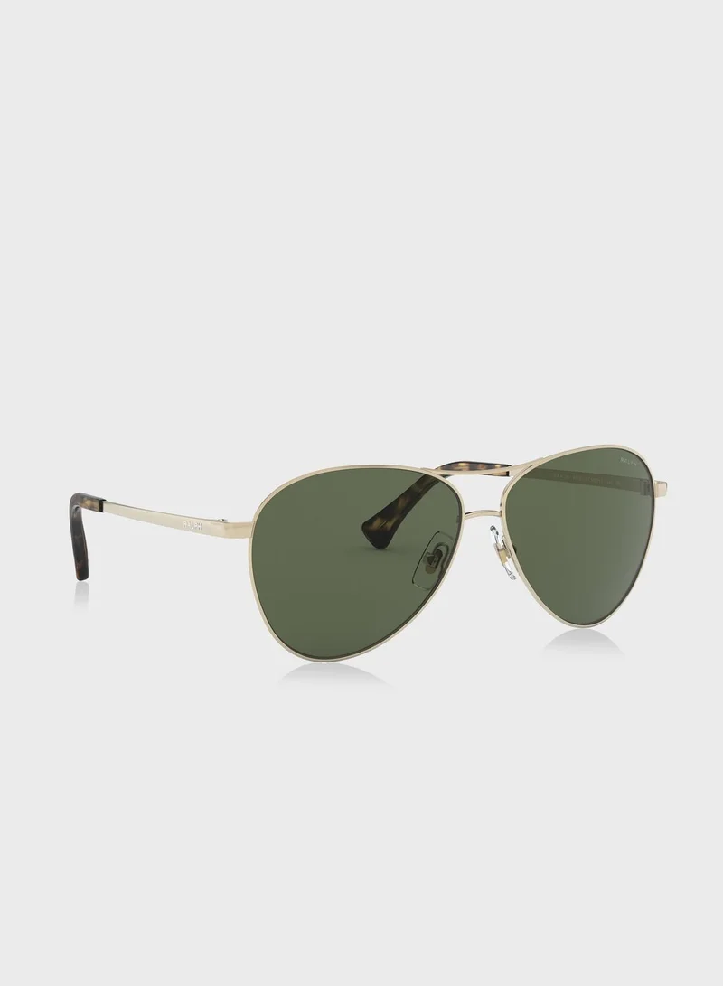 POLO RALPH LAUREN 0RA4130 Aviator Sunglasses