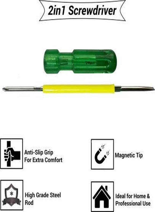Hillgrove Hand Tool Kit,Plier, Hammer, Screwdriver, Wire Cutter, Measuring Tape (8 Tools) - Image 4