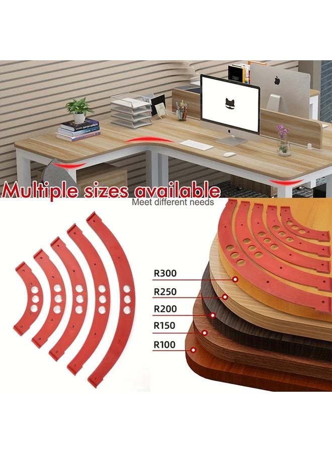 Large Arc Mold R200 Woodworking Template Tool Manual Curved Edge Guide For DIY Furniture - Image 3