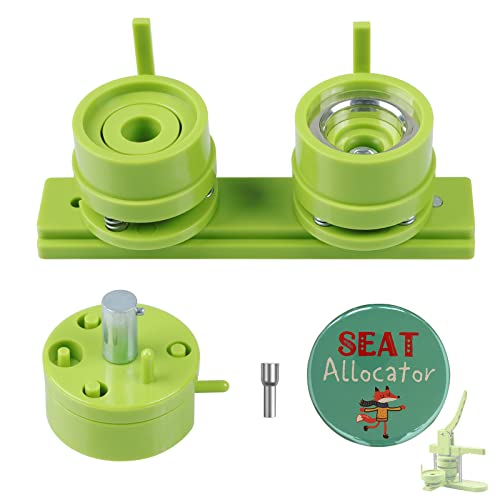 Happizza 1.25 inch/32mm Button Mold, Interchangeable Die Mold for Slide Rail Button Maker Machine, 1 Piece - Image 1