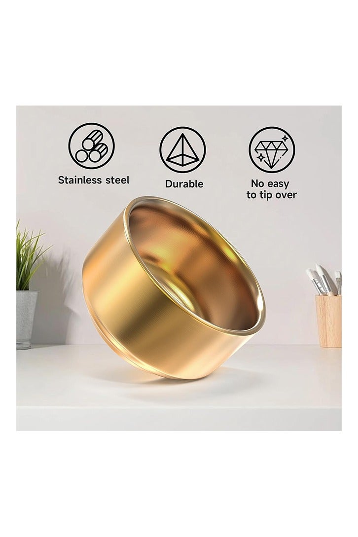 Paper Clip Holder, Paperclip Holders for Desk, Paper Clip Dispenser Organizer for Holding Small Parts Office Accessories, Binder Clip Holder Bowls, Paper Clips And Binder Clips Holder - Image 2