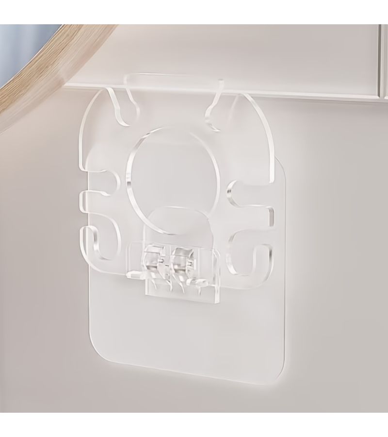 3 Pcs Wall Mounted Toothbrush Holder Six Hole Design Can Hold 6 Toothbrushes And 1 Toothpaste For Home RV Hotel Apartment Dormitory Gift - Image 3