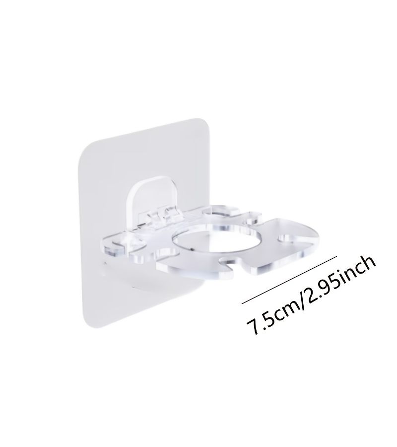 3 Pcs Wall Mounted Toothbrush Holder Six Hole Design Can Hold 6 Toothbrushes And 1 Toothpaste For Home RV Hotel Apartment Dormitory Gift - Image 2