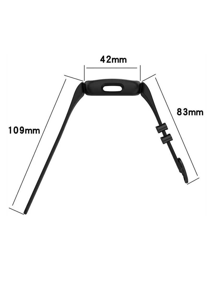 SYOSI - Strap for Fitbit Ace 2, Soft Silicone Waterproof Bracelet Accessories, Replaceable Sport Fitness Watch Bands Wristbands for Fitbit Ace 2 for Kids Boys Girls, 1 Pcs, Yellow - Image 1
