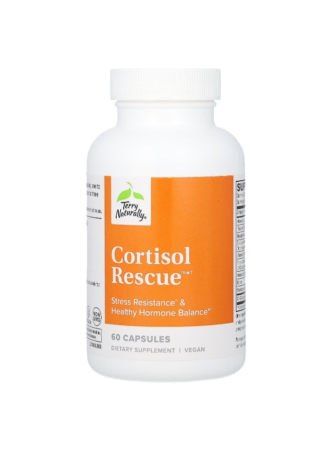 Terry Naturally Terry Naturally, Cortisol Rescue, 60 Capsules  - Image 3