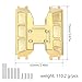 FACCNOY Brass Chassis Gearbox Skid Plate Transmission Mount for Axial 118 Axial Capra UTB18 RTR Car RC Crawler Upgrade Parts - Image 4