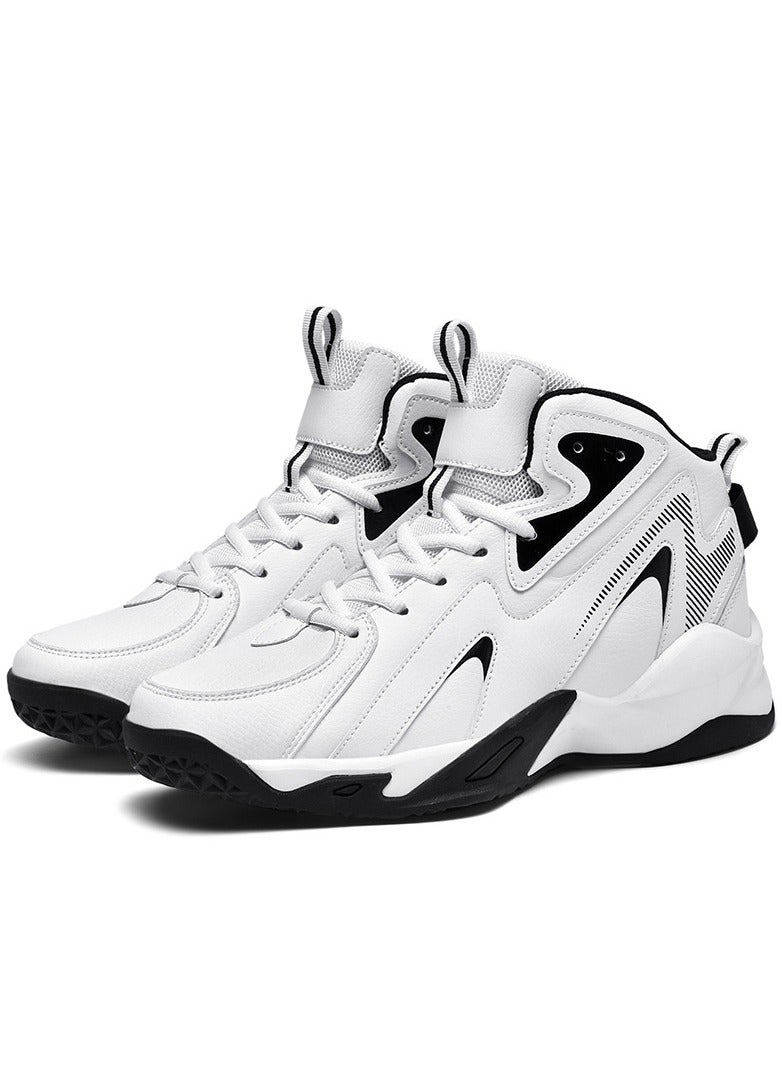KUYING New Basketball Shoe Leather Waterproof High Top Shoe  - Image 1