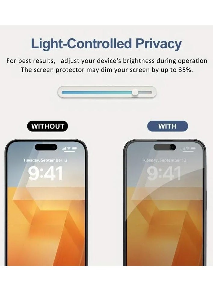 Scrolls Premium IPhone Screen Full Coverage Protective Tempered Film Glass Anti-Scratch with Alignment Frame Bubble Free Scratch Resistant Compatible (12/12Pro/6.1 Inch) - Image 3