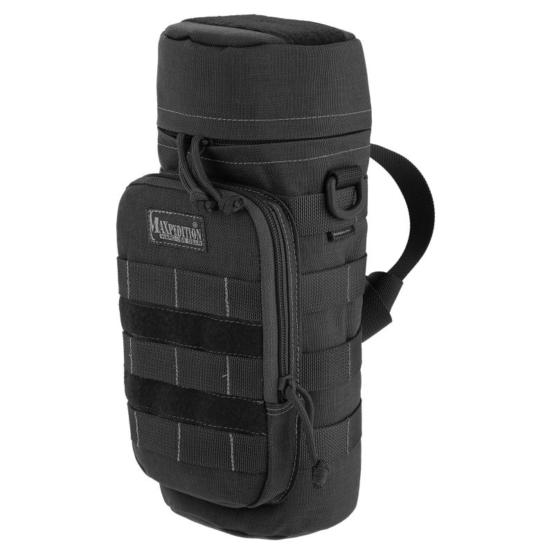 Maxpedition 12-Inch X 5-Inch Bottle Holder (Black) - Image 1
