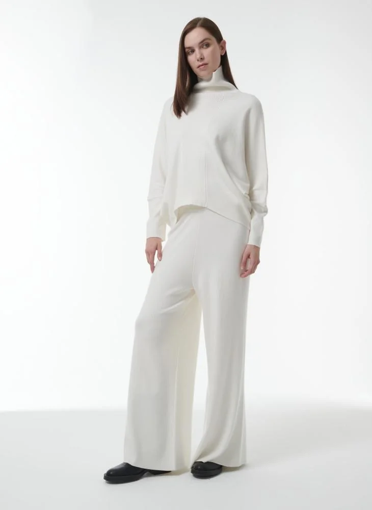 Leem Wide-Leg Knitted Trousers