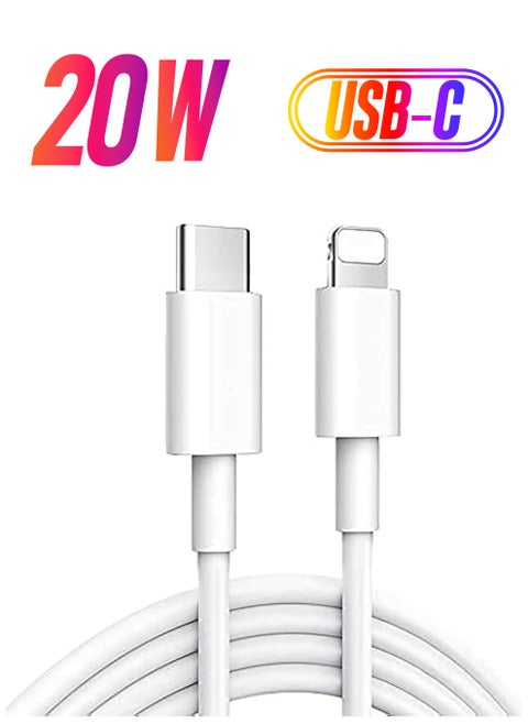 20W Fast Charging Compaible For iphone 12 mini/12/12 Pro/13/13 pro/13 promax/13mini,Type C to Lightning Cable[MFi Certified] USB C to Apple PD Cable Fast Charger, iPad,