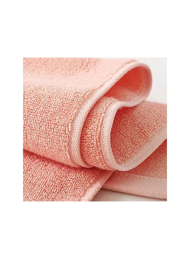 The Bros Hand Towels for Bathroom Set 4 Piece, 100% Cotton Bath Hand Towel, Face Towel Soft Highly Absorbent Towels for Adults and Children for Bathroom Kitchen, 14x29 Inch (Pink White Blue Gray) - Image 2