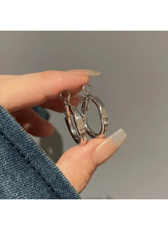 Goolsky Multi-Hoop Metal Stud Earrings – Trendy Statement Jewelry for Women, Multi-Hoop Design Anti-Tarnish, Parties/Daily Fashion Statement - Image 3