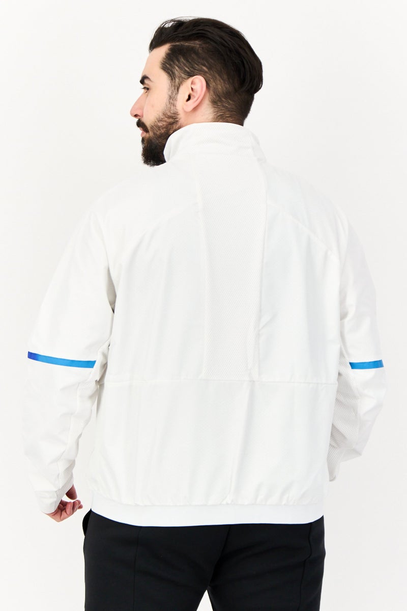 Adidas Men Sportswear Fit Spain Game Day Anthem Football Jacket, White - Image 2