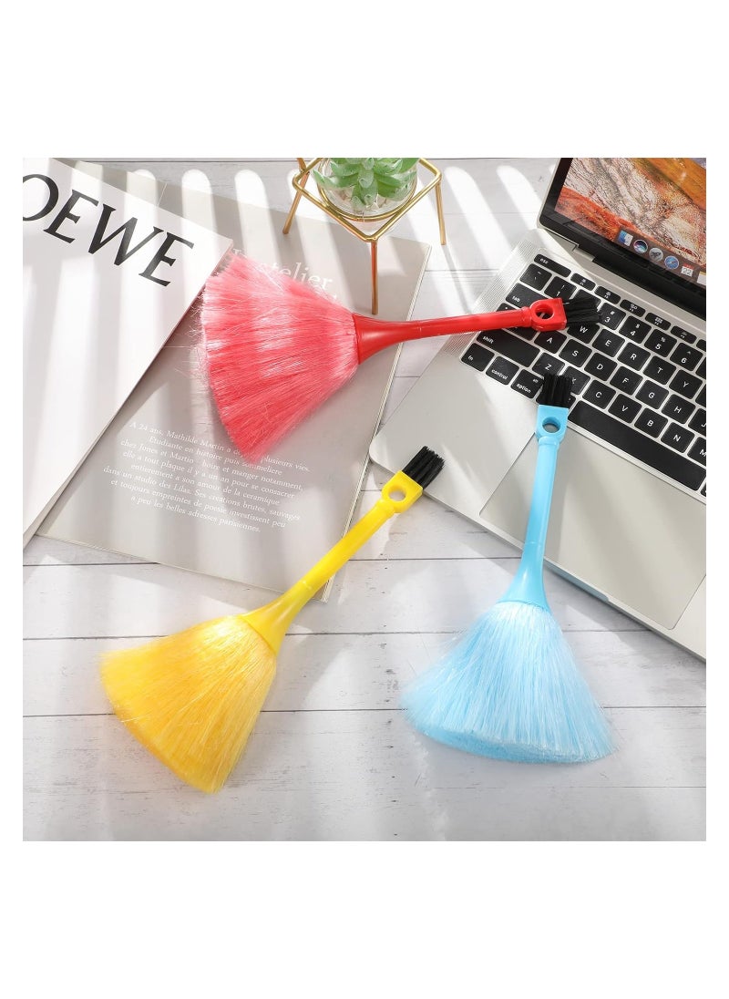 SYOSI Microfiber Delicate Duster 3 Pcs Fluffy Kitchen Anti Static Laptop Keyboard Brush Mini Microfiber Duster Small Dusting Wand Multifunction Screen Brush for Electronic Equipment  - Image 5