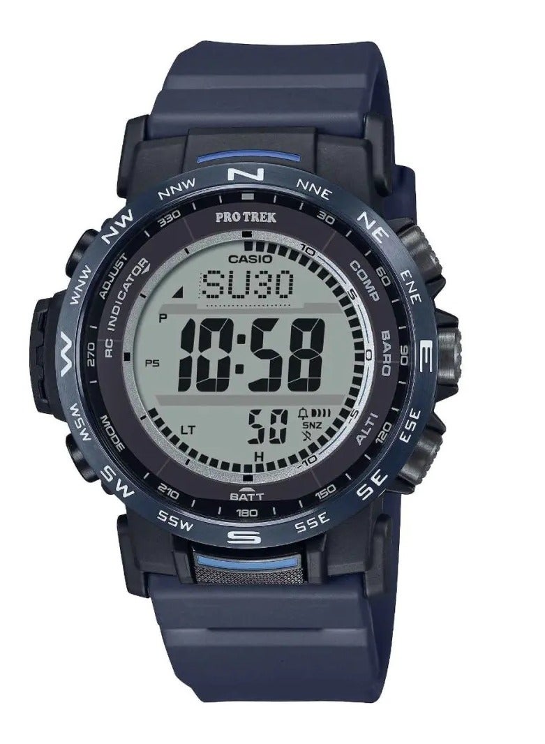كاسيو ساعة برو تريك الرياضيه للرجال رقمية تعمل بالطاقة الشمسية - PRW-35Y-2DR - Image 1