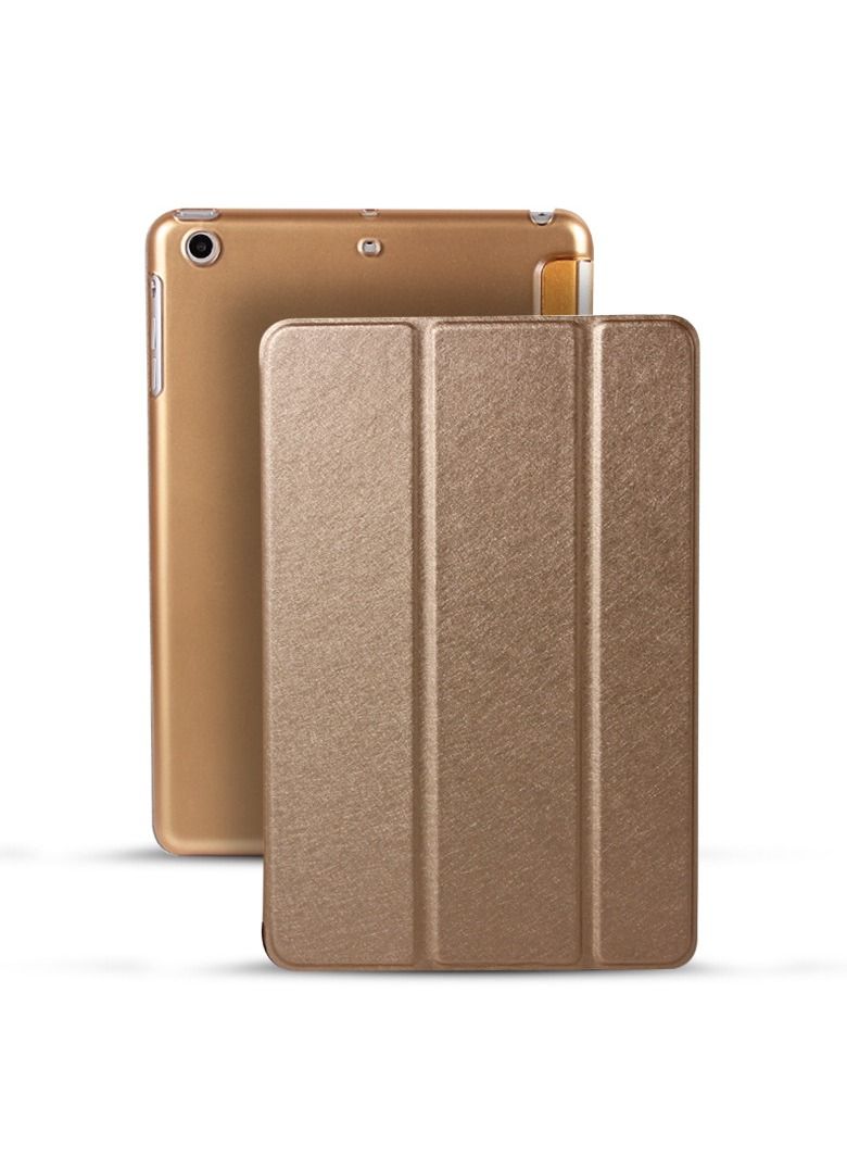 Loquat Three Fold Smart Protective Case For Golden iPad