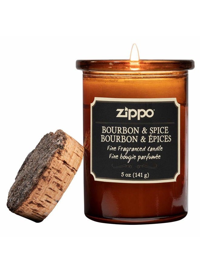 Zippo شمعة سبيريت - بوربون وتوابل - 5 أونصات - Image 2