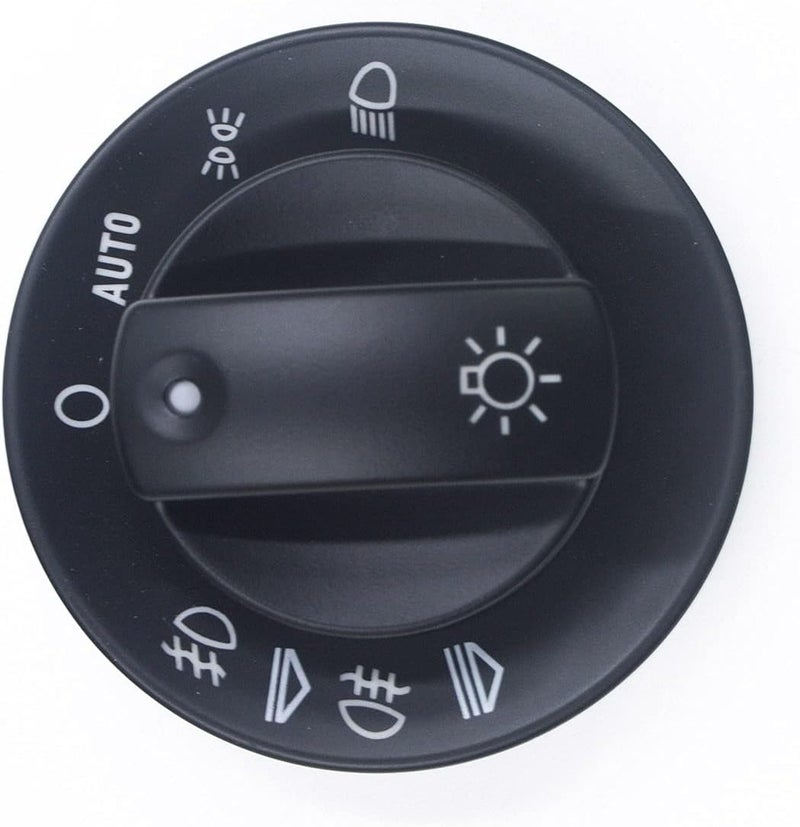 DEMULAX Headlight Switch Fog Lamp Control Knob for Audi A4 - Image 2
