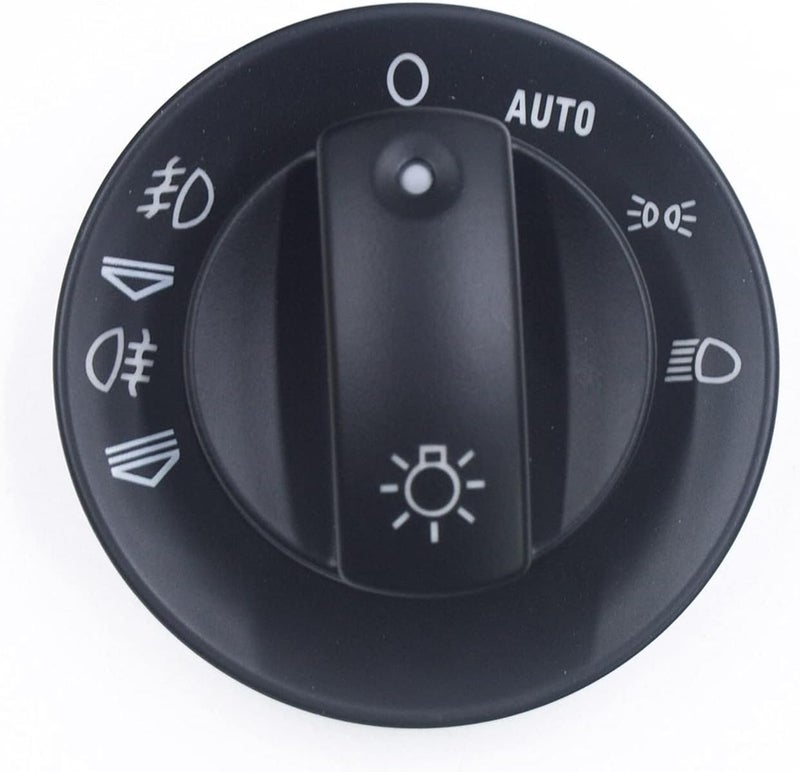 DEMULAX Headlight Switch Fog Lamp Control Knob for Audi A4 - Image 1