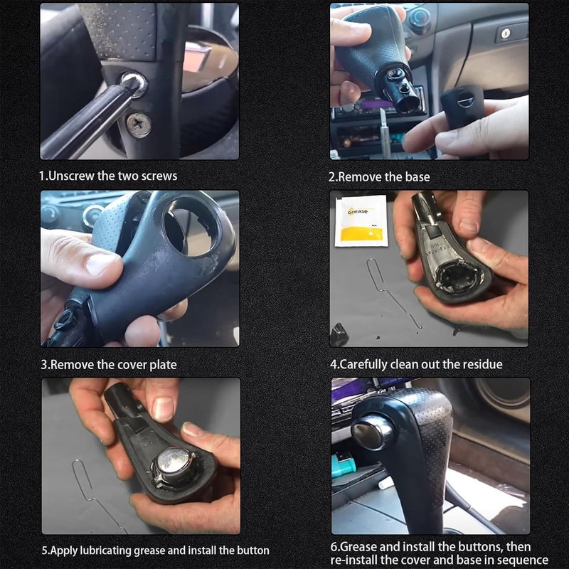 HIMARKLIF Shifter Shift Knob Button Repair Kit - Image 5