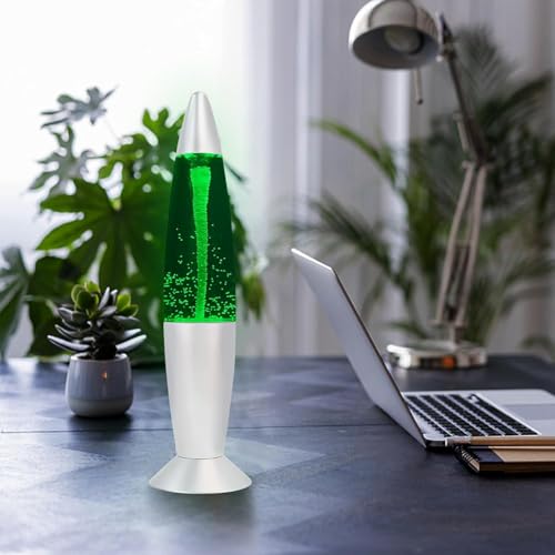 KARP 13.5 Inch (Rocket Shap Lamp) | RGB 7-Color Night Light | Spinning Tornado Effect | USB & Battery Slot (Batteries Not Included) | Lightweight Plastic | Ambient Lamp & Gift for Home Decor & Office - Image 5