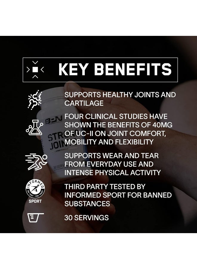 Bare Performance Nutrition , Bpn Strong Joints, Joint Support Capsules, Uc-Ll®, Joint Comfort, Mobility And Flexibility - Image 3