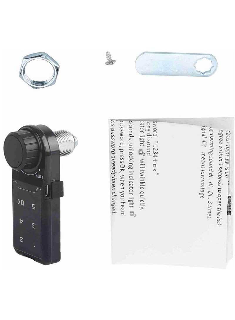 Keypad Lock Digital Touch Password Access Lock Security Cabinet Coded Locker (L=30) - Image 3