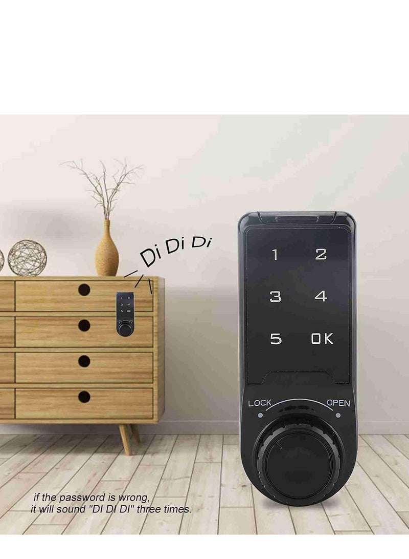 Keypad Lock Digital Touch Password Access Lock Security Cabinet Coded Locker (L=30) - Image 5