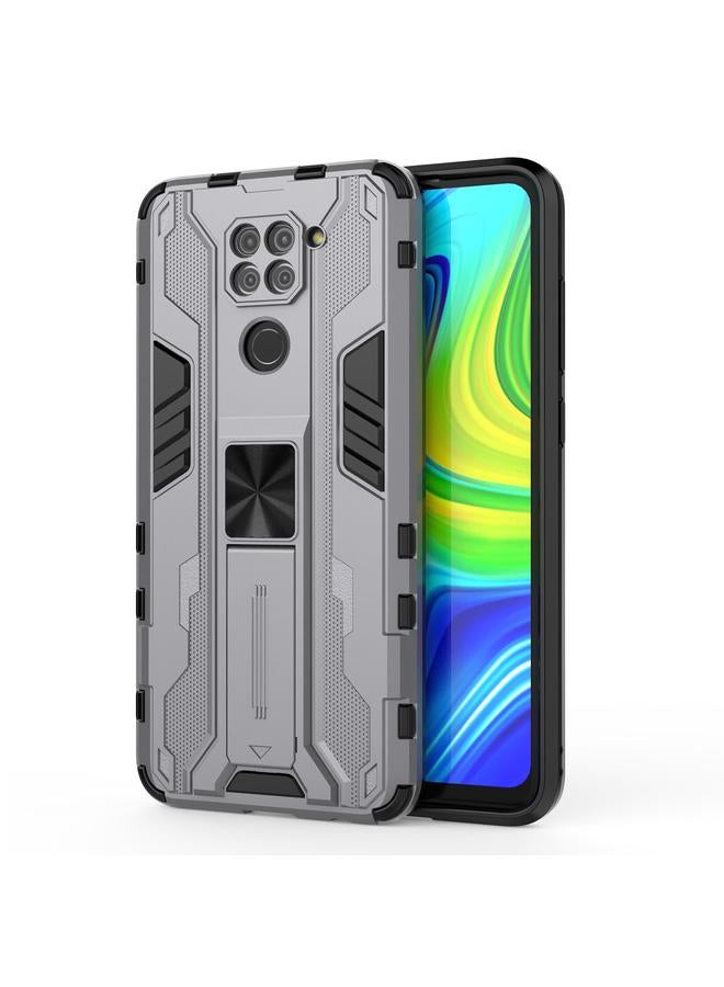The Bros Case For Xiaomi Redmi Note 9 Supersonic PC + TPU Shock-proof Protective Case with Holder