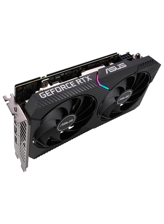 ASUS Dual GeForce RTX™ 3050 V2 OC Edition Graphics Card, 8GB GDDR6 128-Bit Memory, 1852 MHz OC Boost Clock, 2560 CUDA Cores, 14 Gbps Memory Speed, PCI Express 4.0 | 90YV0GH6-M0NA00 Grey - Image 5