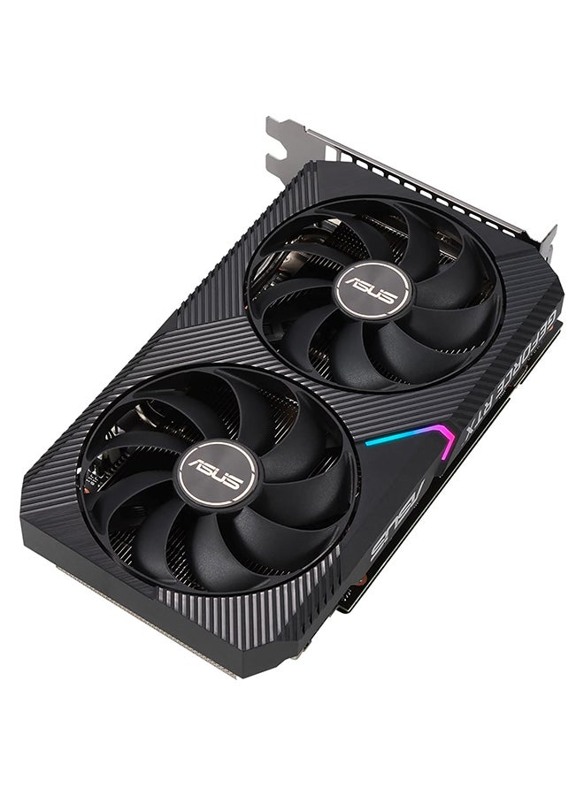 ASUS Dual GeForce RTX™ 3050 V2 OC Edition Graphics Card, 8GB GDDR6 128-Bit Memory, 1852 MHz OC Boost Clock, 2560 CUDA Cores, 14 Gbps Memory Speed, PCI Express 4.0 | 90YV0GH6-M0NA00 Grey - Image 4