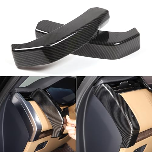 TINKI Car Interior Dash Side Trim Cover Scratch Protector Cover Compatible for Land Rover Range Rover Vogue L460 2023 2024+ Car Indoor Safety Decorative Cover Trim Accessories (Carbon Fiber) - Image 2