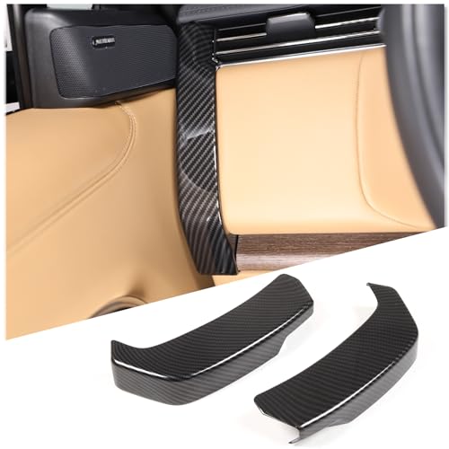 TINKI Car Interior Dash Side Trim Cover Scratch Protector Cover Compatible for Land Rover Range Rover Vogue L460 2023 2024+ Car Indoor Safety Decorative Cover Trim Accessories (Carbon Fiber) - Image 3