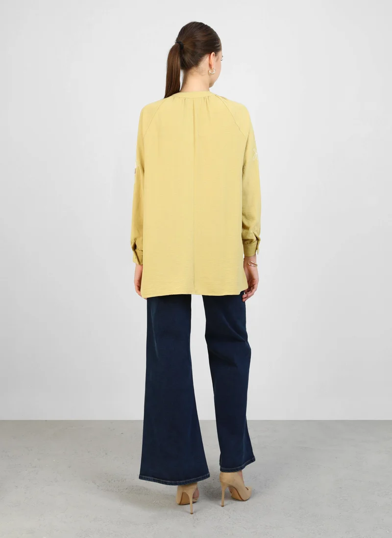 Refka by modanisa Green - Tunic - Refka
