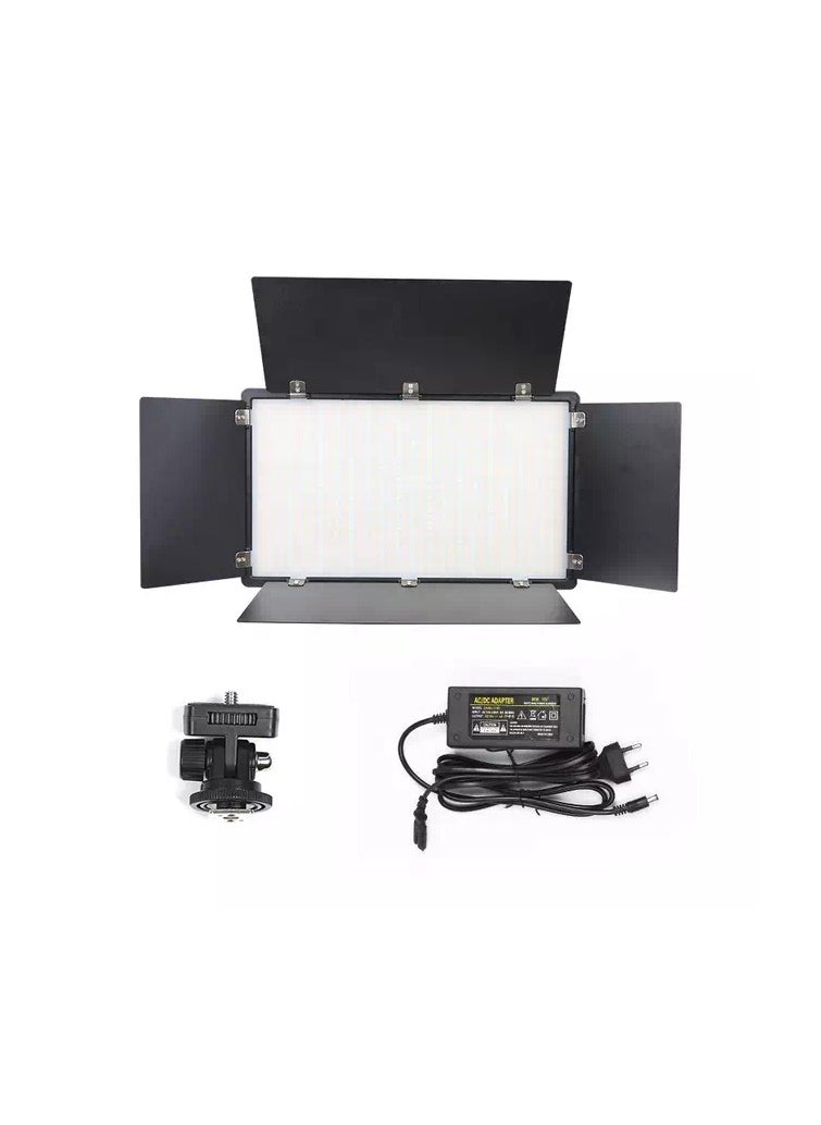 Generic Portable U600 Adjustable RGB LED Photo Studio Video Light For YouTube Video Vlogging Tiktok And Wedding Photography With Battery  - Image 1