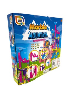 RMS 50 Marble Mountain Unicorn Edition – Loop The Loop Racing Game – 50 Pieces  - Image 1