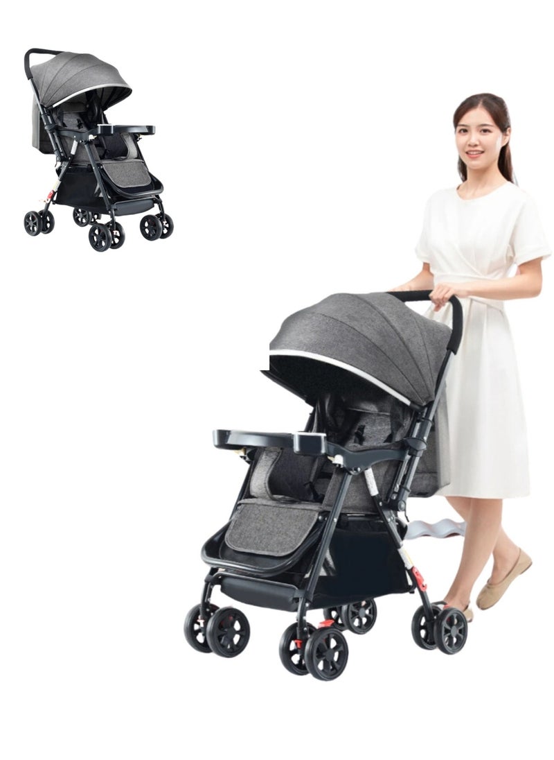 Lightweight Stroller with Compact Folding and Multi Position  Portable Handle Stroller Adaptable Stroller and Swivel Wheels - pzsku/ZE0D7E8E4D2489852EBBCZ/45/_/1738156056/1bb922cd-d9c7-4282-8735-9f9a3027b4bc