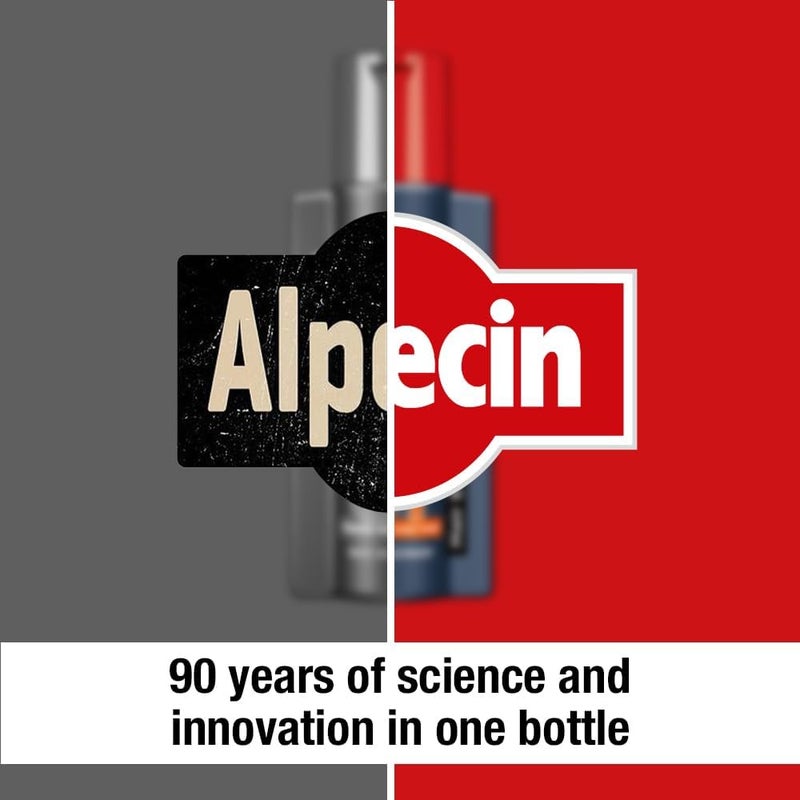 Alpecin C1 Caffeine Shampoo 12.68 fl oz, Hair Performance Enhancer Promotes Natural Hair Growth and Thickness, Energizes Hair and Scalp, Leaves Hair Feeling Stronger - Image 5