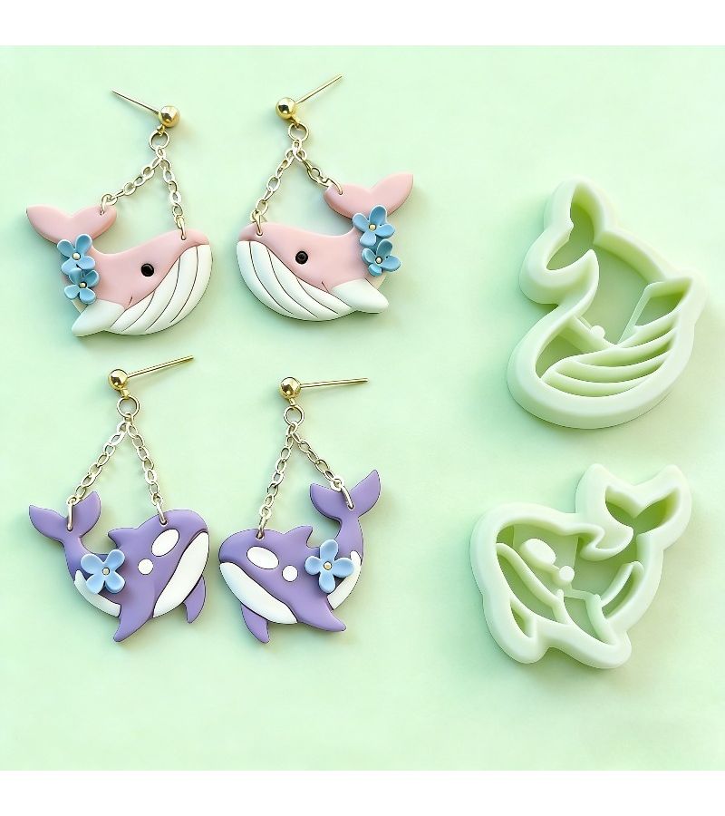 10 Pcs Mini Animal Clay Cutting Molds for Jewelry Making Pendant Earring Polymer Clay Tools - Image 3