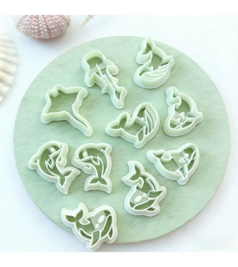 10 Pcs Mini Animal Clay Cutting Molds for Jewelry Making Pendant Earring Polymer Clay Tools - Image 4