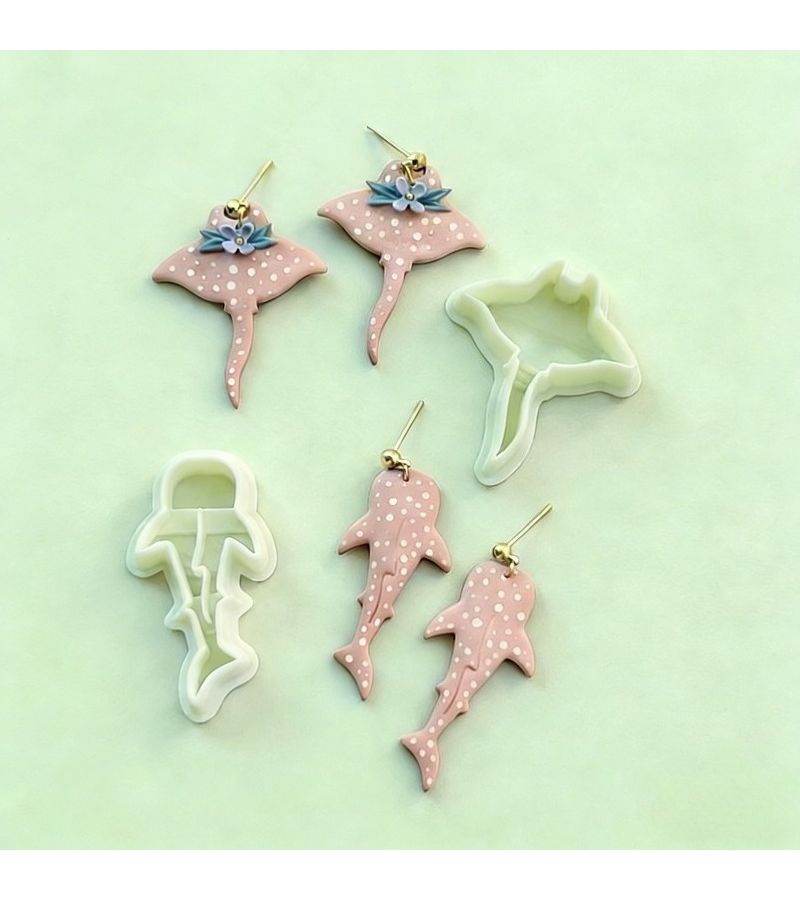 10 Pcs Mini Animal Clay Cutting Molds for Jewelry Making Pendant Earring Polymer Clay Tools - Image 5