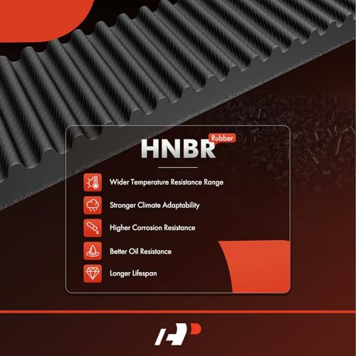 A-Premium Engine Timing Belt Compatible with Toyota & Lexus Cars - Tundra 2000-2009, 4Runner 2003-2009, Sequoia 2001-2009, Land Cruiser, GX470, GS400, GS430, LX470, LS400, LS430, SC400, SC430 - Image 3