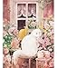 PieceRelax PieceClicks Plastic Jigsaw Puzzle for Adults 1000 Pieces Jina A cat in The Rose Garden 252 X 189 Inches Most Satisfying Table Games No Glue Needed U1051 - Image 2