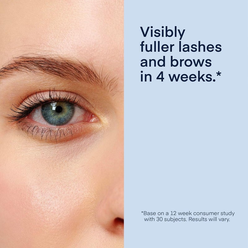 Terez & Honor Advanced Eyelash Serum for Thicker, Longer Eyelashes and Eyebrows - Grow Luscious Lashes with Brow Enhancer (3mL) - Image 3