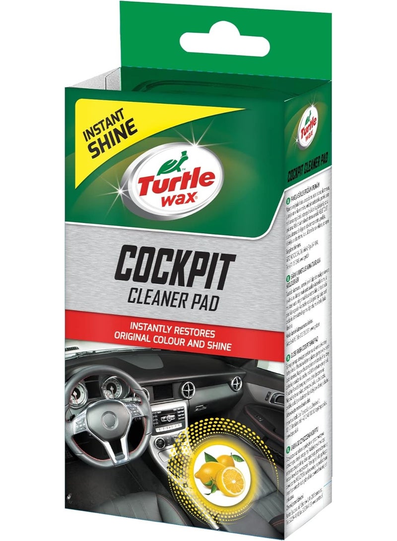 Turtle Wax Cockpit Cleaner Pad Instant Shine