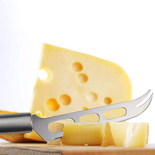Linwnil Cheese Slicer Set Stainless Steel Wire Cheese Slicer Thickness Adjustable Cheese Cutter for Cutting Soft, Semi-Hard, Hard Cheeses (cheese 3+1, PCS, 4) - Image 5